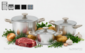 Set de cratite 6ob Bolt-Oyster