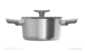 Cazan cu capac 18cm 2.1L Leo